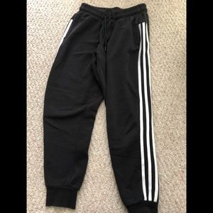 Adidas striped jogger pant